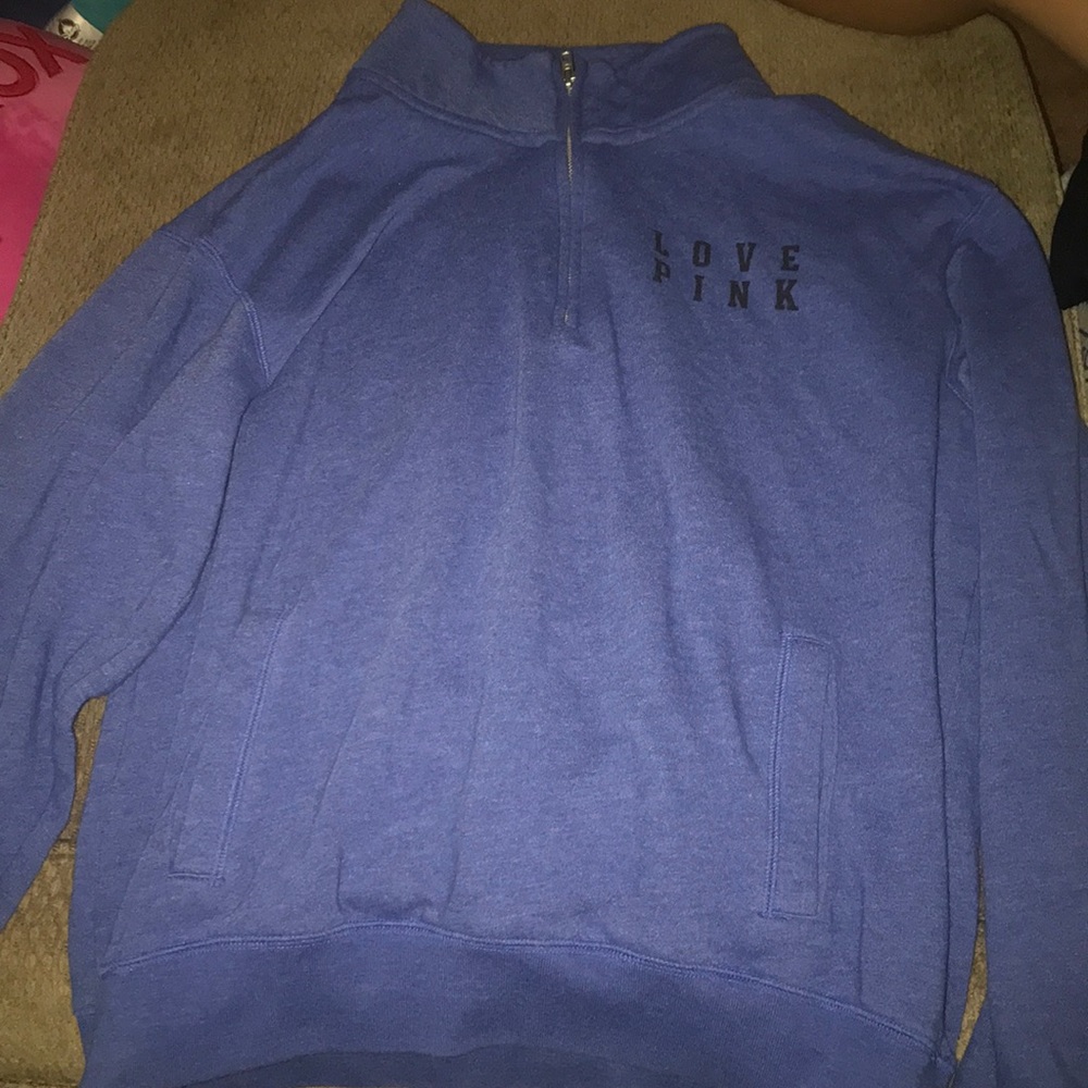 PINK quarterzip